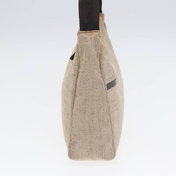 PRADA Hand Bag Canvas Beige Auth 87677 - Picture 3 of 16